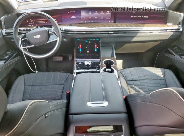 1GYS9GRL0SR192579 2025 CADILLAC ESCALADE Черный Вид панели приборов