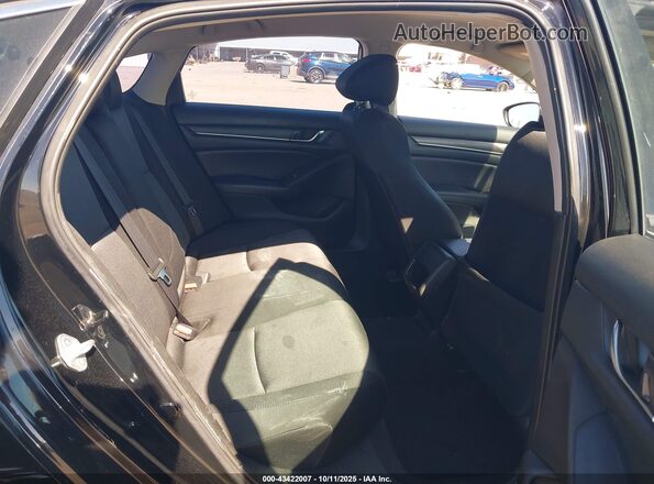 1HGCV1F18MA058475 2021 HONDA ACCORD Black Widok naklejki z numerem VIN