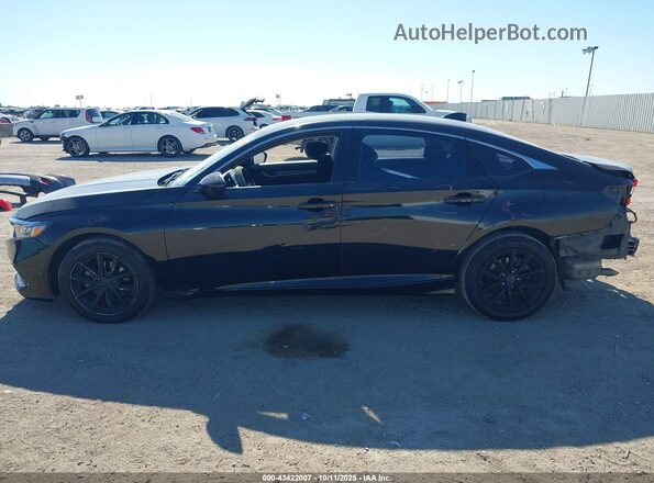 1HGCV1F18MA058475 2021 HONDA ACCORD Black 