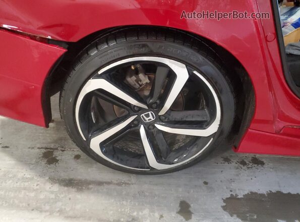 1HGCV1F32NA039360 2022 HONDA ACCORD Красный 