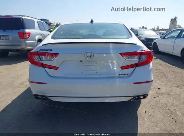1HGCV1F34MA105602 2021 HONDA ACCORD Белый 