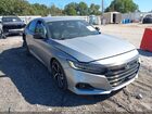2022 Honda Accord Sport Silver vin: 1HGCV1F34NA117864