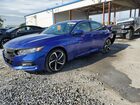 2020 Honda Accord Sport Blue vin: 1HGCV1F36LA048642