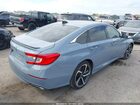 2022 Honda Accord Sport Light Blue vin: 1HGCV1F37NA107622
