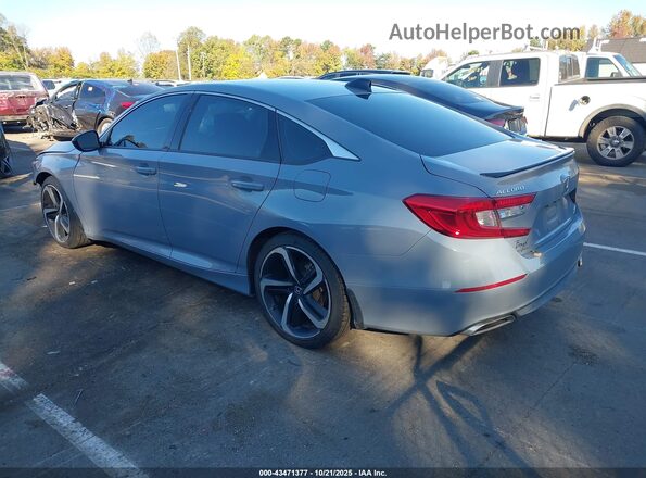 1HGCV1F41NA034661 2022 HONDA ACCORD Gray Задня ліва чверть