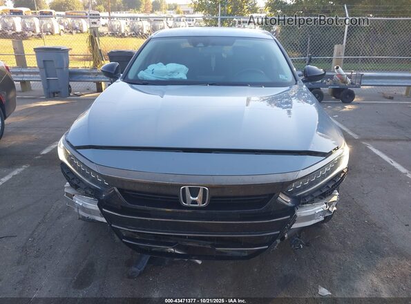 1HGCV1F41NA034661 2022 HONDA ACCORD Gray Вид щитка приладів