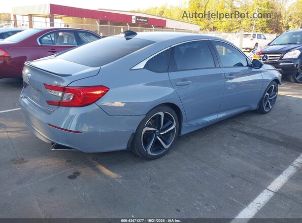 1HGCV1F41NA034661 2022 HONDA ACCORD Gray Задня права чверть