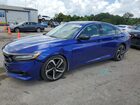 2022 Honda Accord Sport Se Blue vin: 1HGCV1F45NA056310