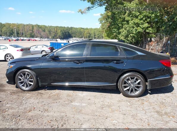 1HGCV1F56MA061085 2021 HONDA ACCORD Black 360 interior view