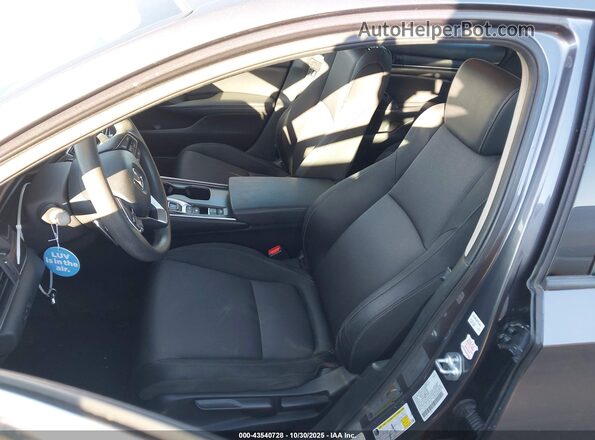 1HGCV3F10MA018242 2021 HONDA ACCORD HYBRID Gray 