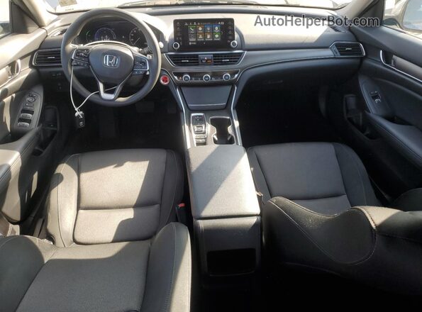 1HGCV3F19NA009640 2022 HONDA ACCORD Серебряный Вид панели приборов