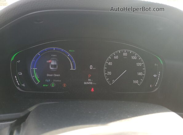 1HGCV3F19NA009640 2022 HONDA ACCORD Серебряный Вид щитка приборов