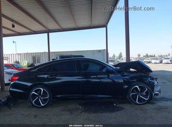 1HGCV3F24NA016925 2022 HONDA ACCORD HYBRID Черный Панорамный вид салона 360°