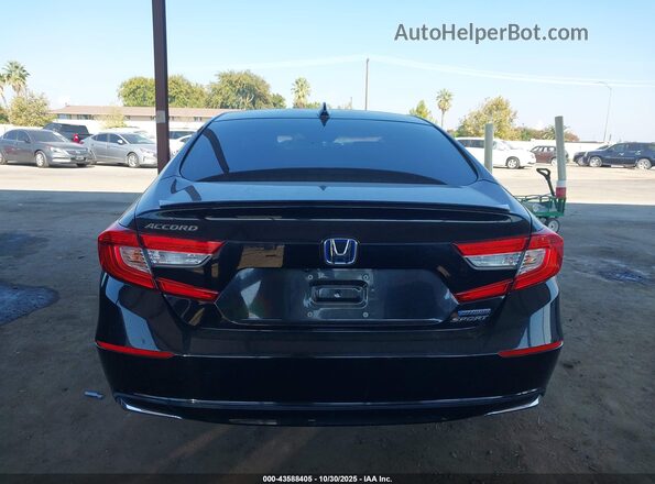 1HGCV3F24NA016925 2022 HONDA ACCORD HYBRID Черный 