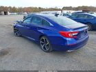2022 Honda Accord Hybrid Sport Синий vin: 1HGCV3F24NA019873