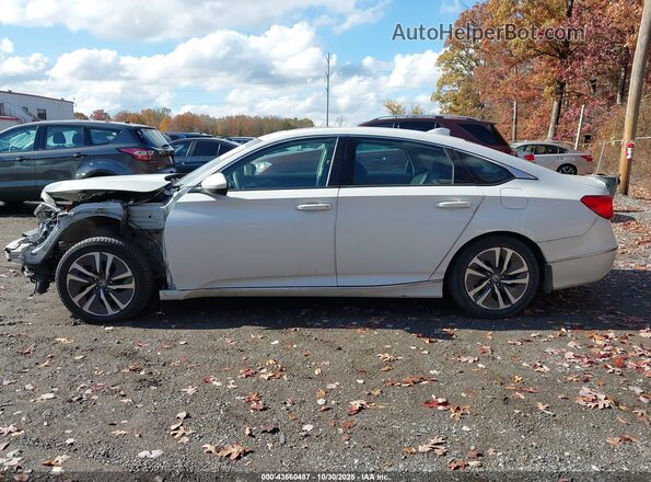 1HGCV3F45MA005416 2021 HONDA ACCORD HYBRID Белый 