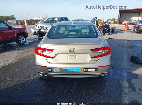 1HGCV3F52LA002450 2020 HONDA ACCORD HYBRID Золотой 