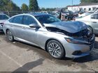 2022 Honda Accord Hybrid Ex-l Серебряный vin: 1HGCV3F54NA028003