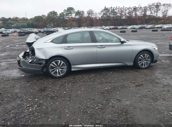 1HGCV3F57LA013976 2020 HONDA ACCORD HYBRID Серый Вид задней части салона