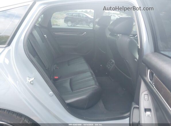 1HGCV3F93NA024463 2022 HONDA ACCORD HYBRID Gray Vista de la etiqueta del VIN