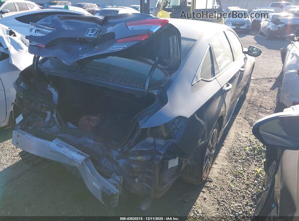 1HGCV3F98LA009292 2020 HONDA ACCORD HYBRID Серый Задняя правая четверть