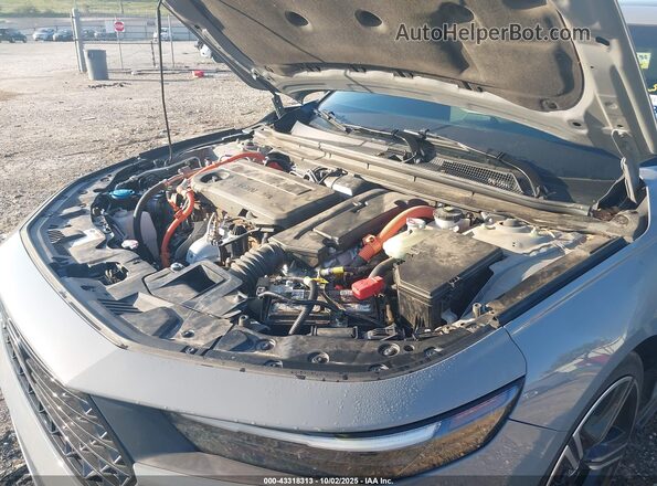 1HGCY2F53PA040695 2023 HONDA ACCORD HYBRID Серый Вид спереди