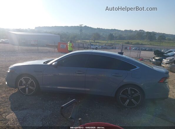1HGCY2F53PA040695 2023 HONDA ACCORD HYBRID Серый Панорамный вид салона 360°