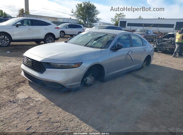 1HGCY2F54RA028333 2024 HONDA ACCORD HYBRID Серебряный Передняя левая четверть