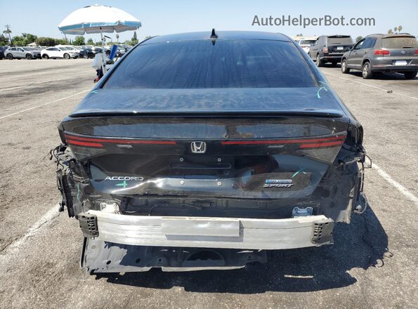 1HGCY2F56PA043719 2023 HONDA ACCORD Черный Вид сзади