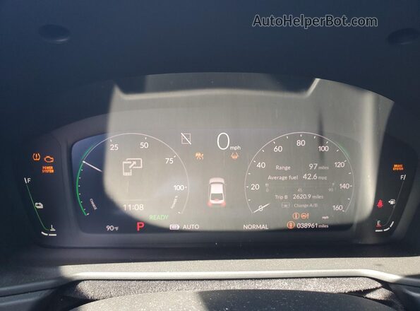 1HGCY2F56PA043719 2023 HONDA ACCORD Черный Вид щитка приборов