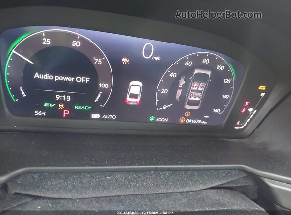 1HGCY2F56RA006012 2024 HONDA ACCORD HYBRID White Widok tylnych siedzeń