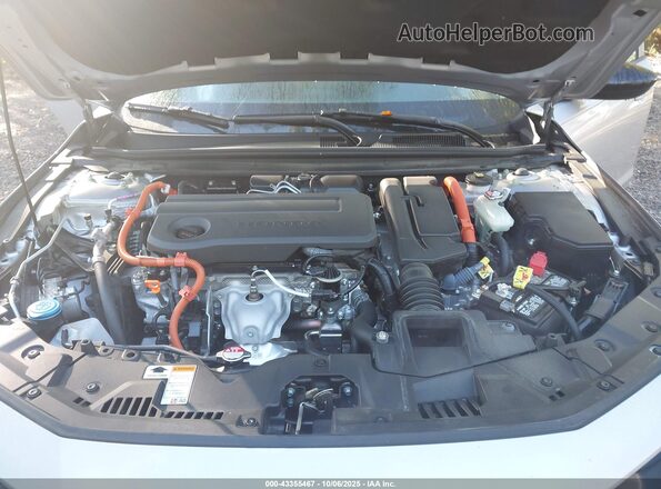 1HGCY2F56SA029490 2025 HONDA ACCORD HYBRID Серебряный Вид сзади