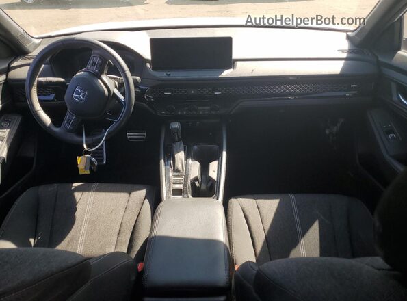 1HGCY2F5XPA009119 2023 HONDA ACCORD Белый Вид панели приборов