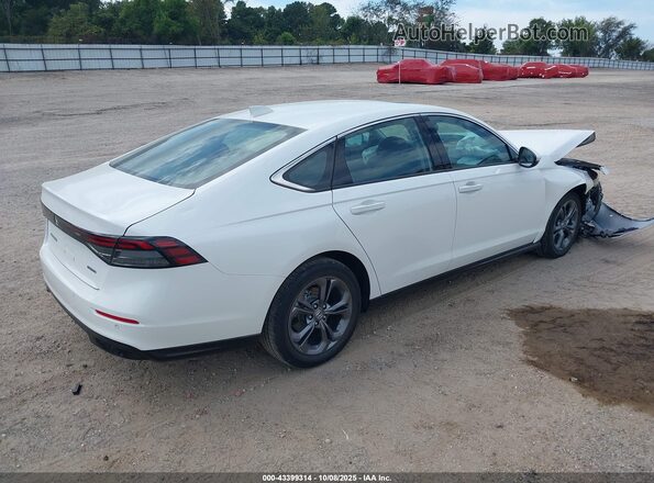 1HGCY2F63SA047213 2025 HONDA ACCORD HYBRID Белый Задняя правая четверть