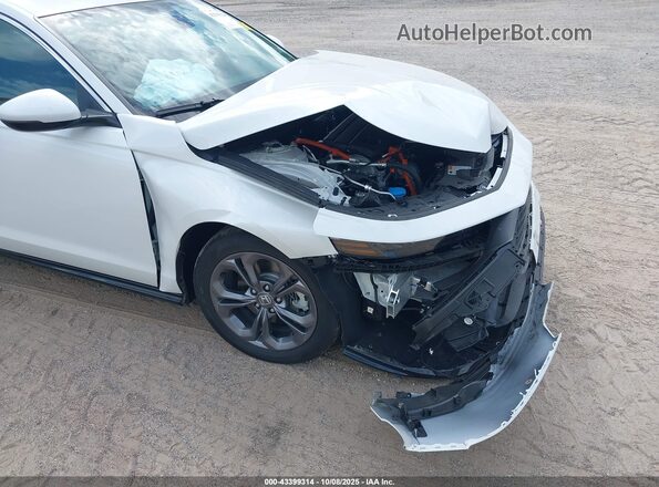 1HGCY2F63SA047213 2025 HONDA ACCORD HYBRID Белый Вид щитка приборов