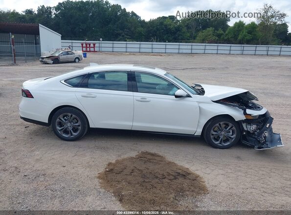 1HGCY2F63SA047213 2025 HONDA ACCORD HYBRID Белый Панорамный вид салона 360°