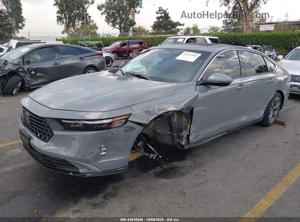 1HGCY2F66SA037632 2025 HONDA ACCORD HYBRID Серый Передняя левая четверть