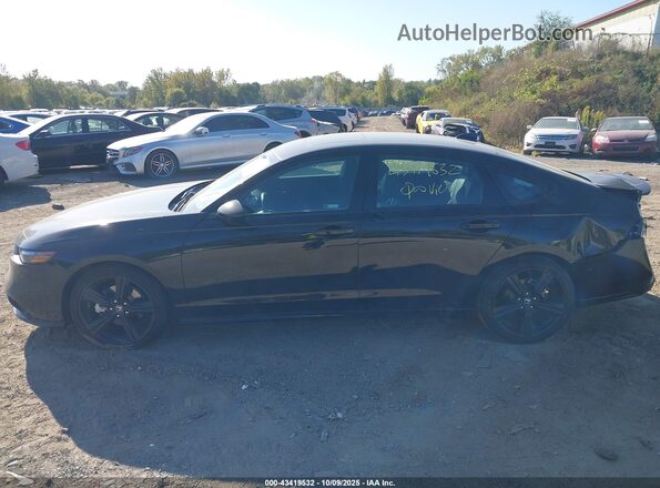 1HGCY2F72SA056509 2025 HONDA ACCORD HYBRID Черный Панорамный вид салона 360°