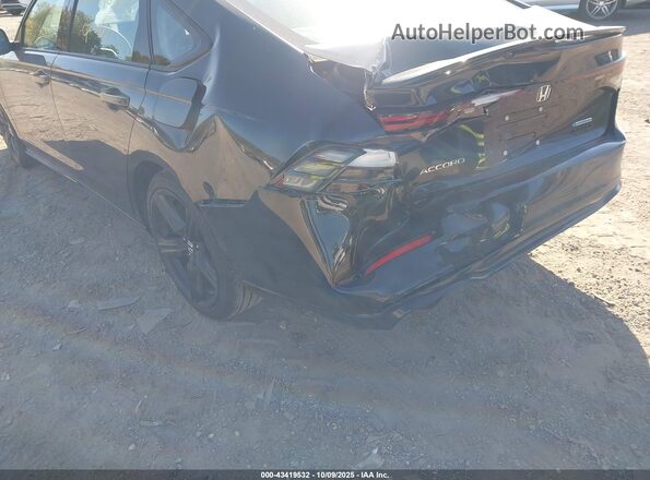 1HGCY2F72SA056509 2025 HONDA ACCORD HYBRID Черный Вид спереди