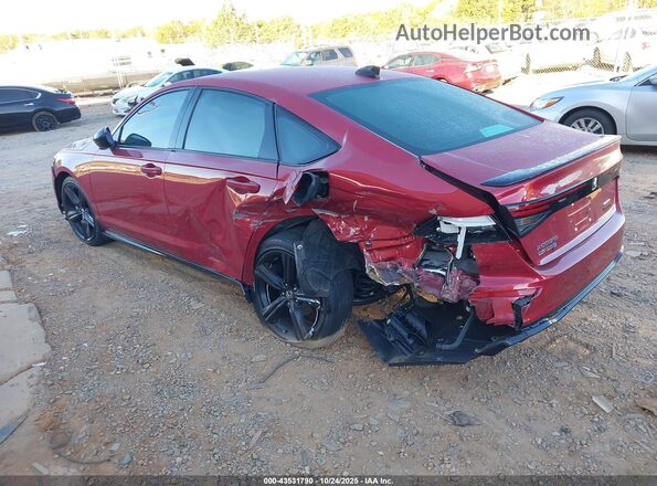 1HGCY2F74SA025701 2025 HONDA ACCORD HYBRID Красный Задняя левая четверть