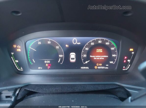 1HGCY2F74SA025701 2025 HONDA ACCORD HYBRID Красный Вид задних сидений
