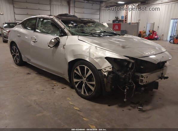 1N4AA6AP2JC395479 2018 NISSAN MAXIMA Silver წინა მარჯვენა