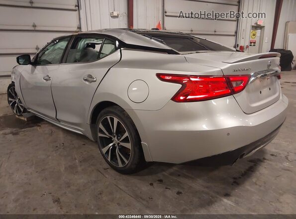 1N4AA6AP2JC395479 2018 NISSAN MAXIMA Silver უკანა მარცხენა