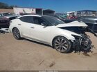 2019 Nissan Maxima 3.5 Platinum White vin: 1N4AA6AV1KC373215