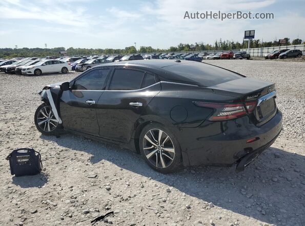 1N4AA6AV9KC378260 2019 NISSAN MAXIMA Черный Задняя левая четверть