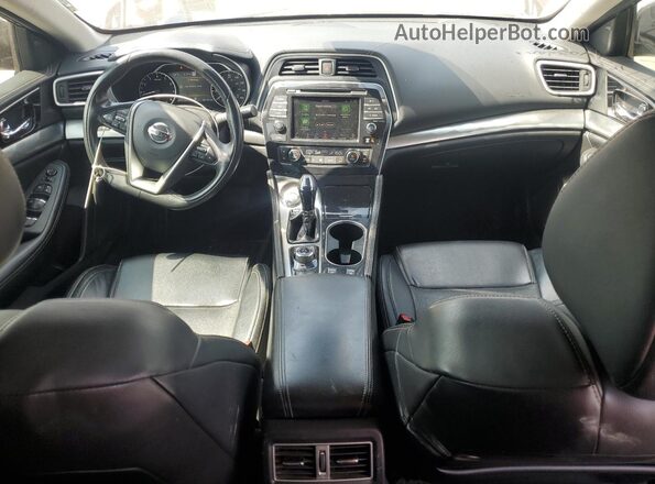 1N4AA6CV1MC505079 2021 NISSAN MAXIMA Красный Вид панели приборов