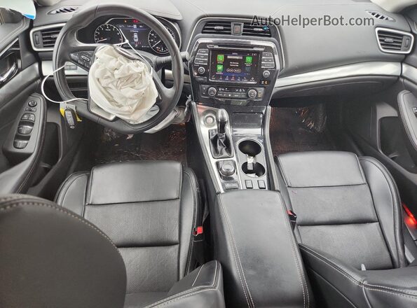 1N4AA6CV2PC509064 2023 NISSAN MAXIMA Белый Вид панели приборов