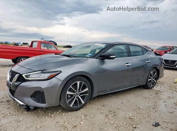 1N4AA6CV8PC508677 2023 NISSAN MAXIMA Серый Передняя левая четверть