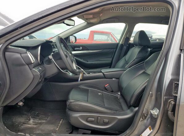 1N4AA6CV8PC508677 2023 NISSAN MAXIMA Серый Вид салона спереди