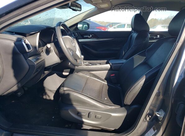 1N4AA6CV8PC512762 2023 NISSAN MAXIMA Gray Widok wnętrza z przodu